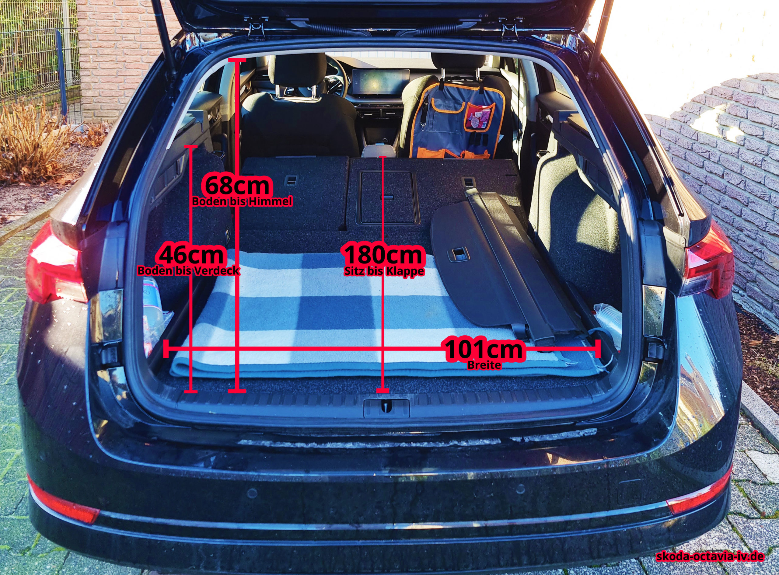 Skoda Octavia Kofferraumvolumen - alle Einzelheiten