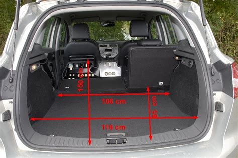 Ford Kuga Kofferraumvolumen - alle Einzelheiten