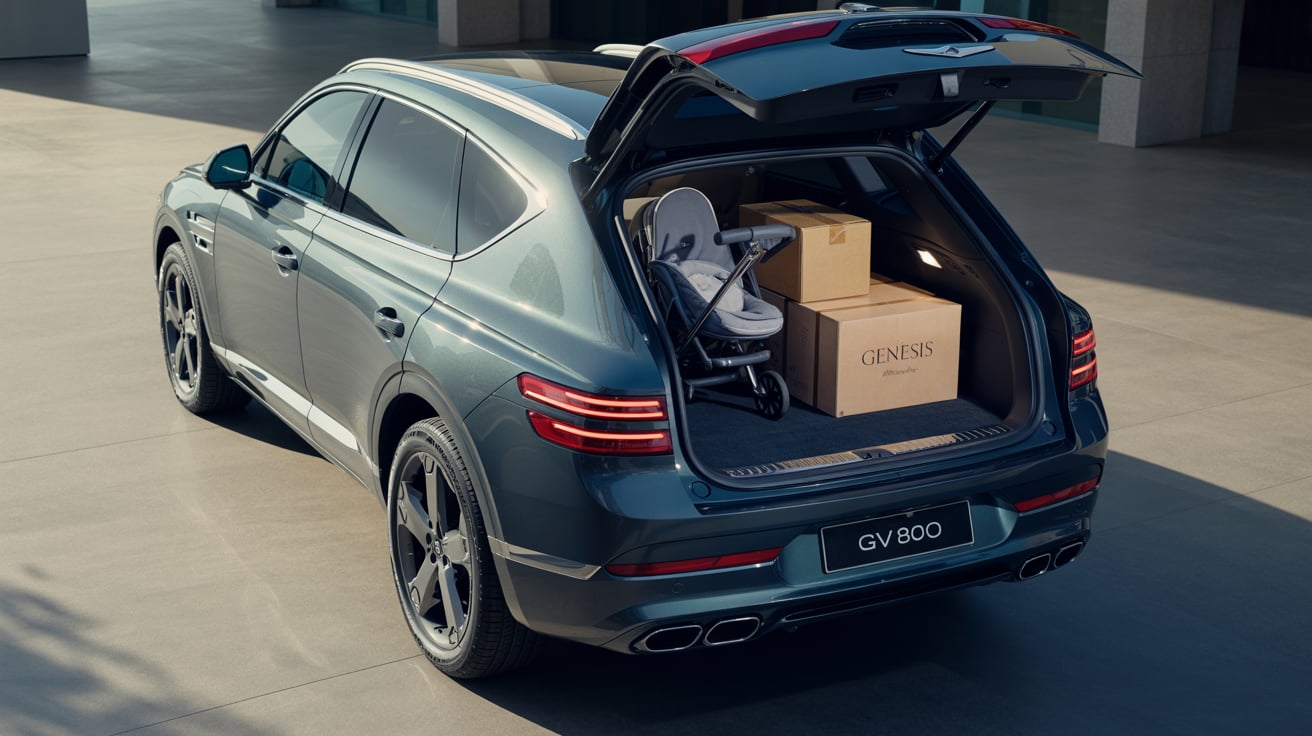 Genesis GV80 – Kofferraumvolumen & Flexibilität
