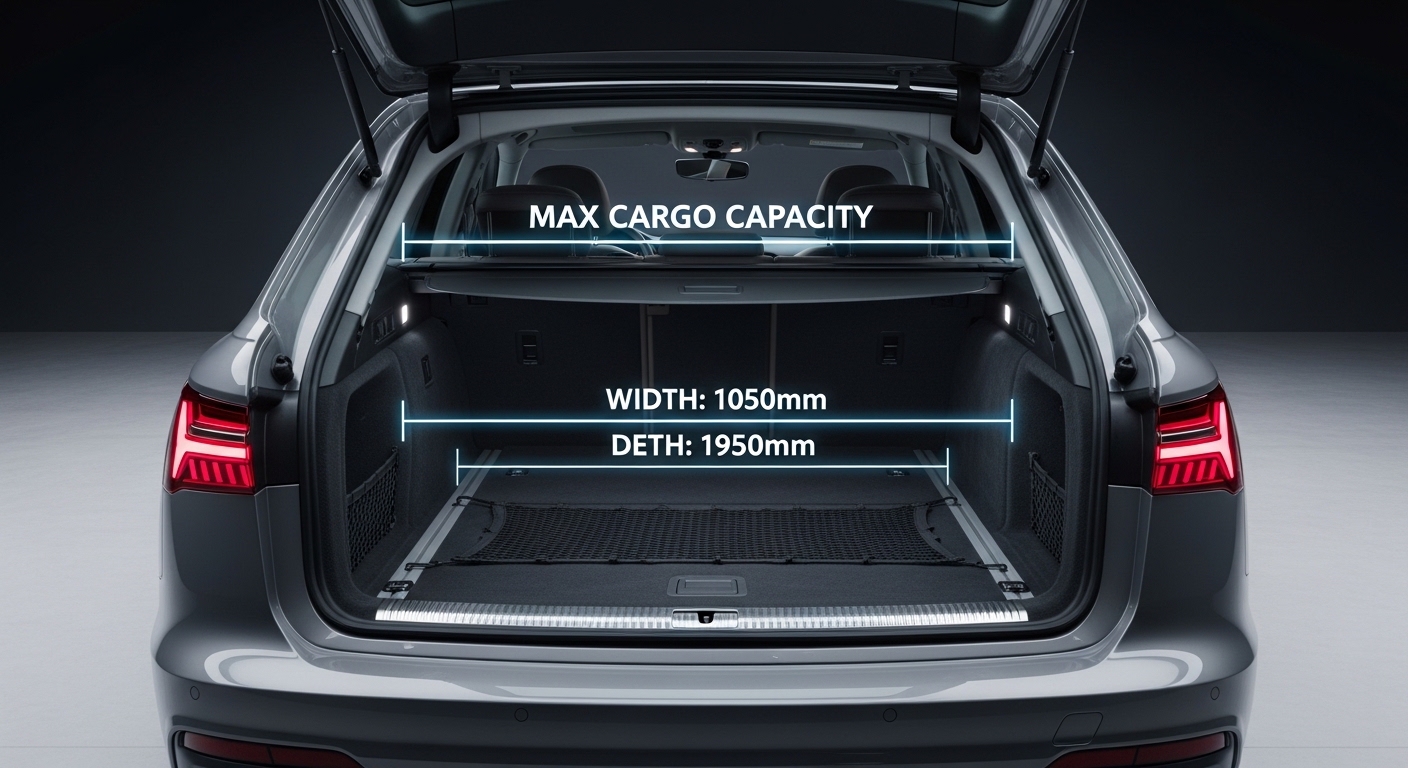 Audi A6 Kofferraumvolumen – alle Einzelheiten